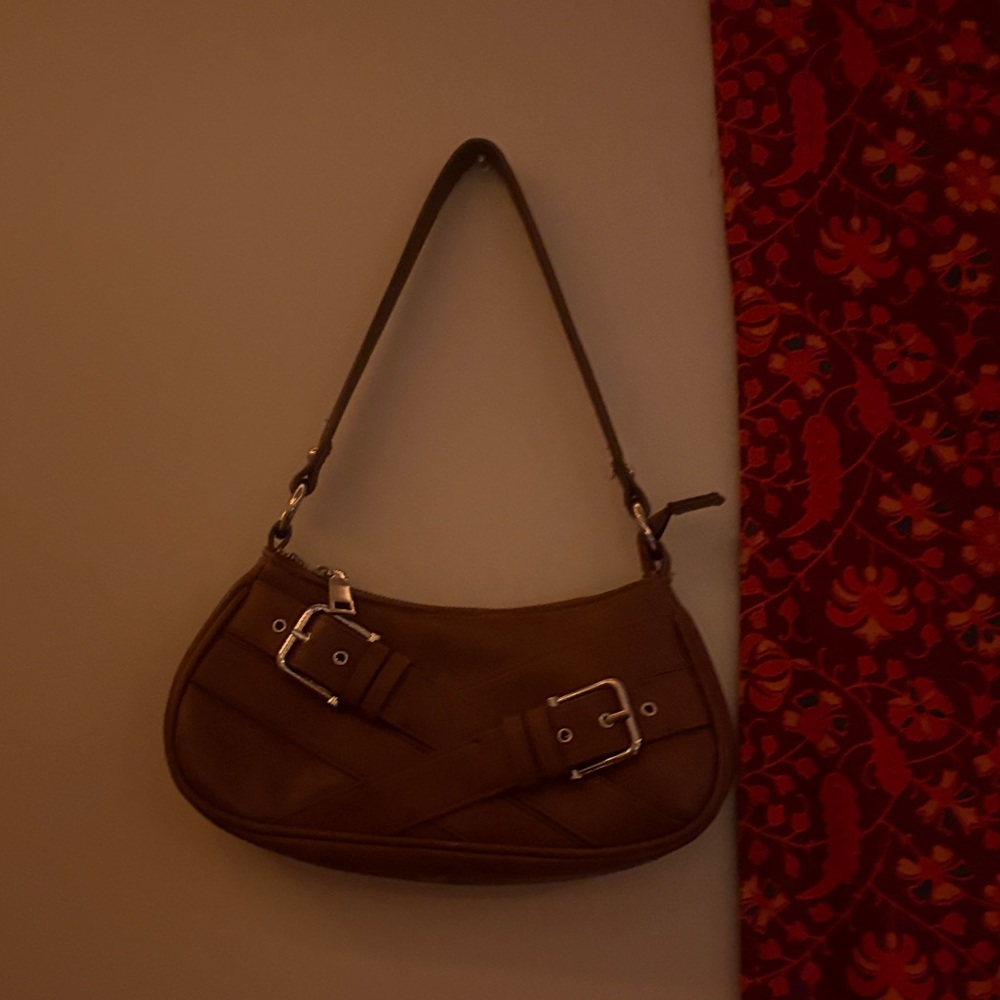 Elegant Brown Shoulder Bag